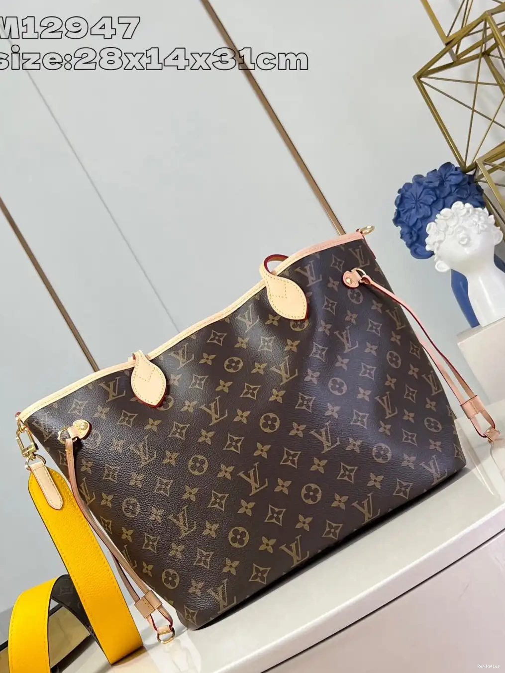 Cheap Out Neverfull Louis Bandoulière Inside MM-31*28*14cm Vuitton 0617